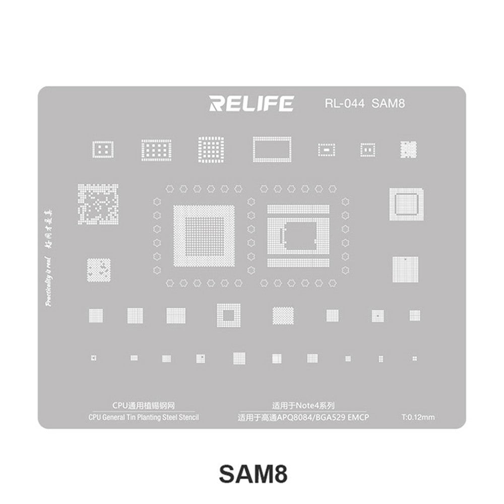 BGA-nett Relife RL-044 V2.0 for CPU Samsung-serien