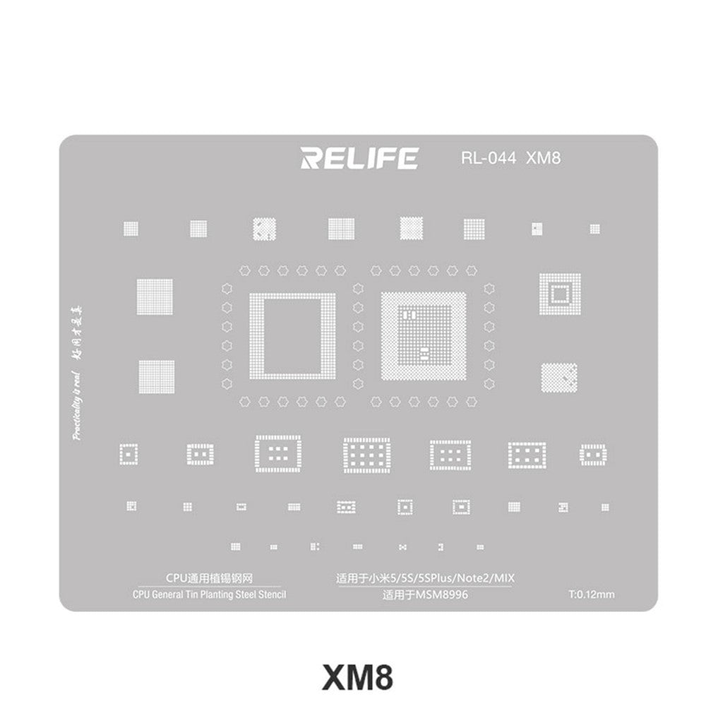 BGA-maske Relife RL-044 V2.0 for CPU Xiaomi-serien