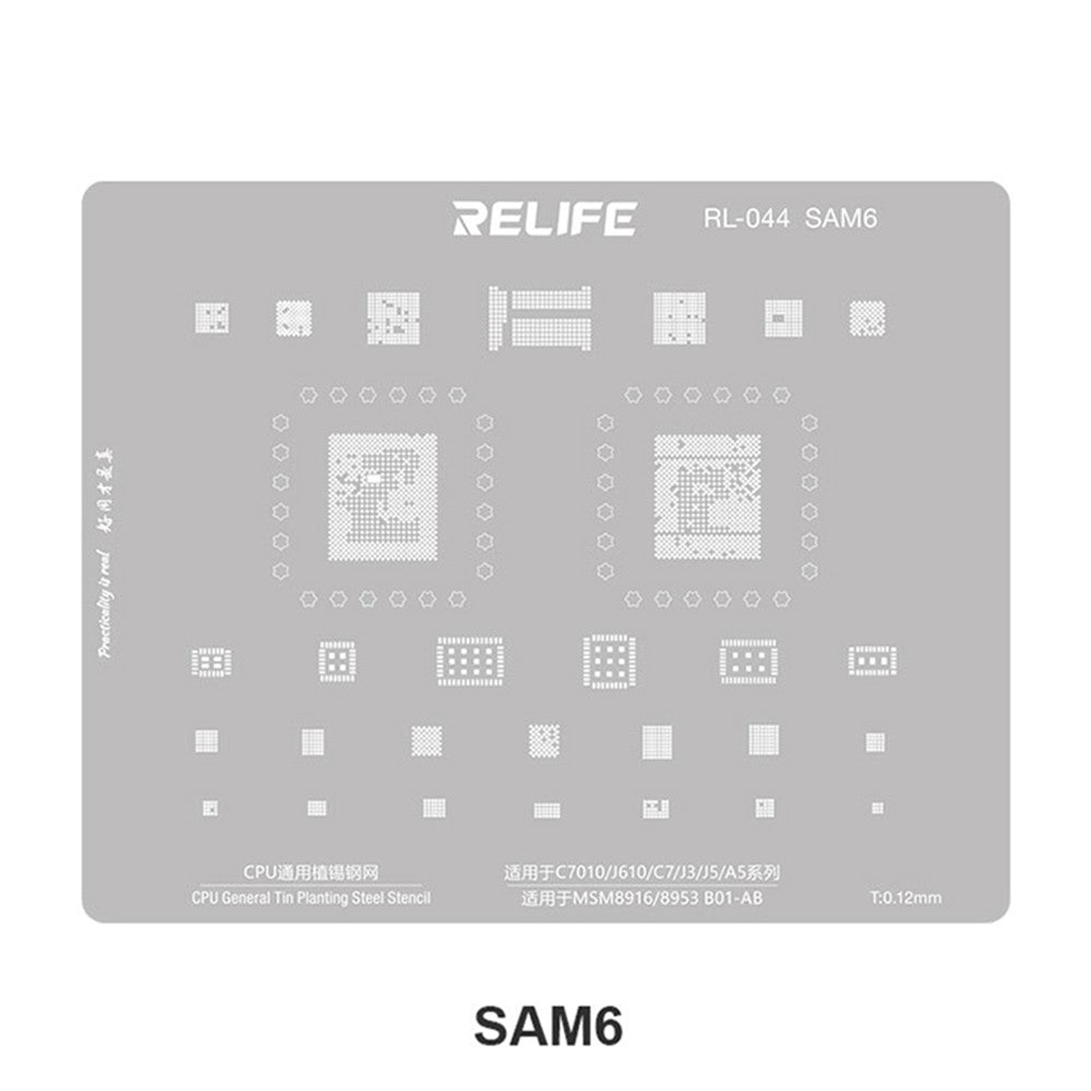 BGA-nett Relife RL-044 V2.0 for CPU Samsung-serien