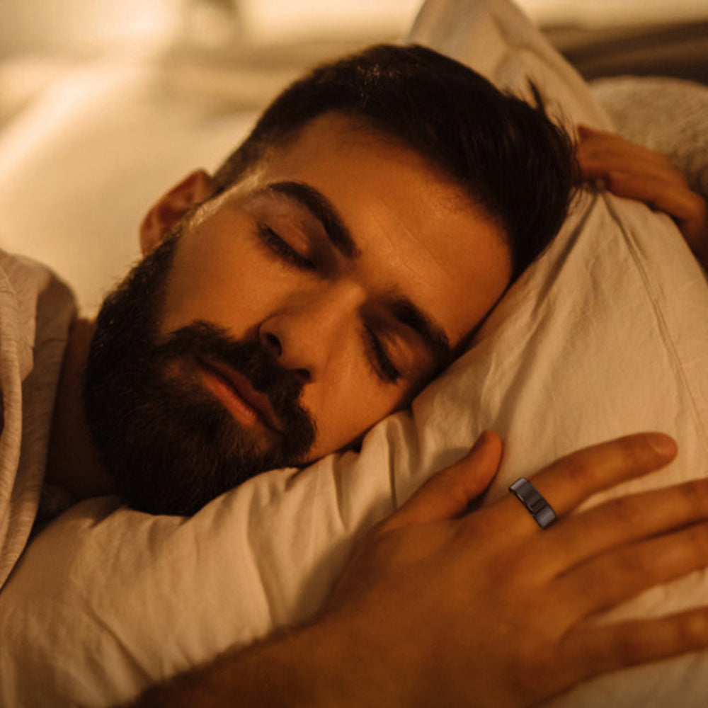 Smart Ring Techsuit R02, Størrelse 11, Roségull