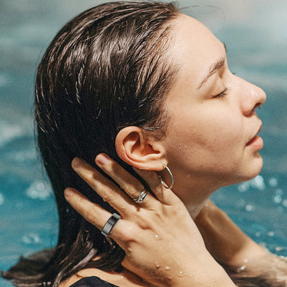 Smart Ring Techsuit R02, Størrelse 11, Roségull