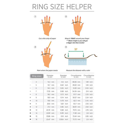 Smart Ring Techsuit R02, Størrelse 11, Roségull