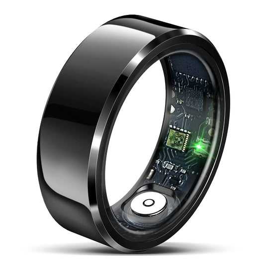 Smart Ring Techsuit R6, Størrelse 8, Svart