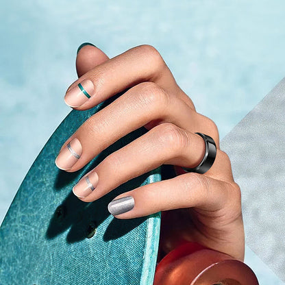 Smart Ring Techsuit R6, Størrelse 8, Svart