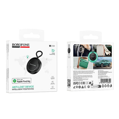 Borofone SmartTag BC104 for iOS-serien, svart