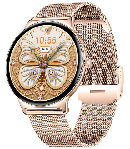 Smartklokke Blavec M01 Vesta Call, Rosa Gull