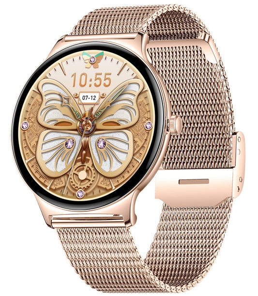 Smartklokke Blavec M01 Vesta Call, Rosa Gull