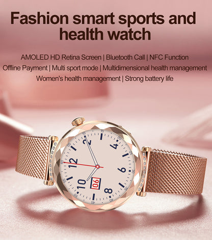 Smartklokke Blavec W19 LIANA, roségull