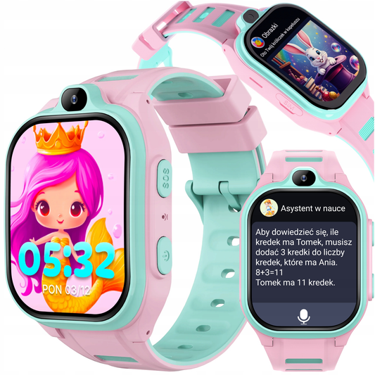 Smartklokke Forever Kids Boost KW-530 Call, Rosa