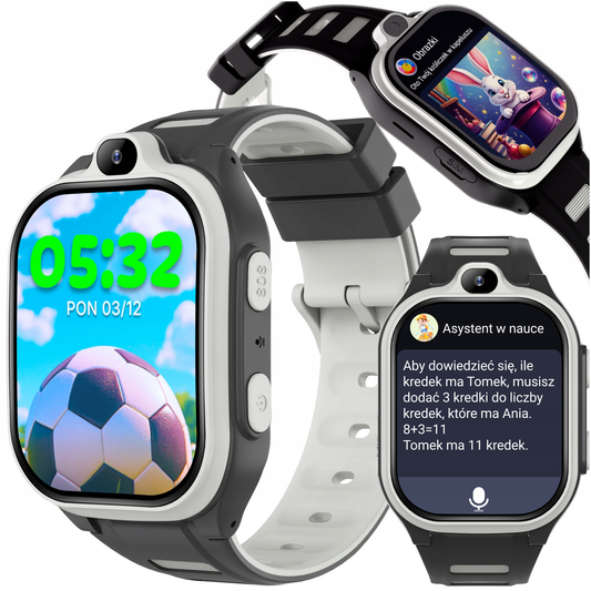 Smartklokke Forever Kids Boost KW-530 Call, Svart