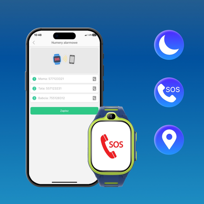 Smartklokke Forever Kids Boost KW-530 Call, Blå