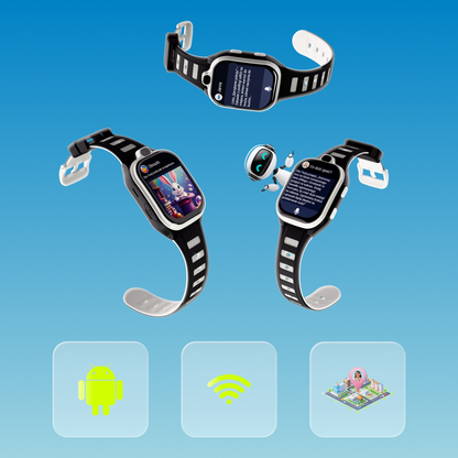 Smartklokke Forever Kids Boost KW-530 Call, Svart
