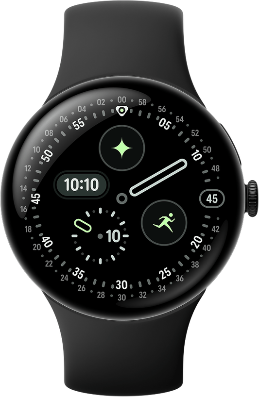 Smartklokke Google Pixel Watch 4, 45mm, Wi-Fi, Svart GA09962-EU