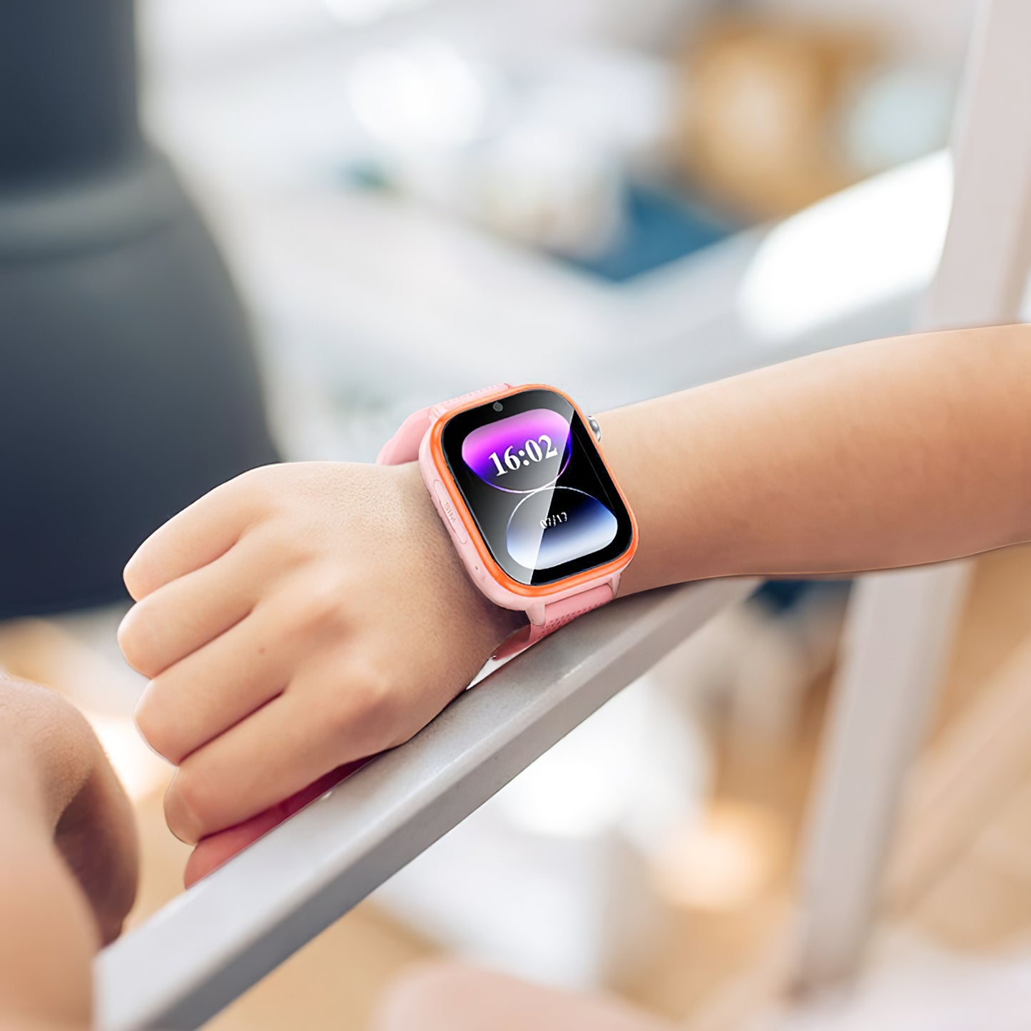 Smartwatch HOCO Y101 Kids Call, Rosa