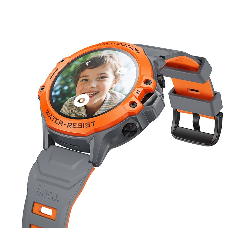 Smartwatch HOCO Y107 Kids Call, Oransje