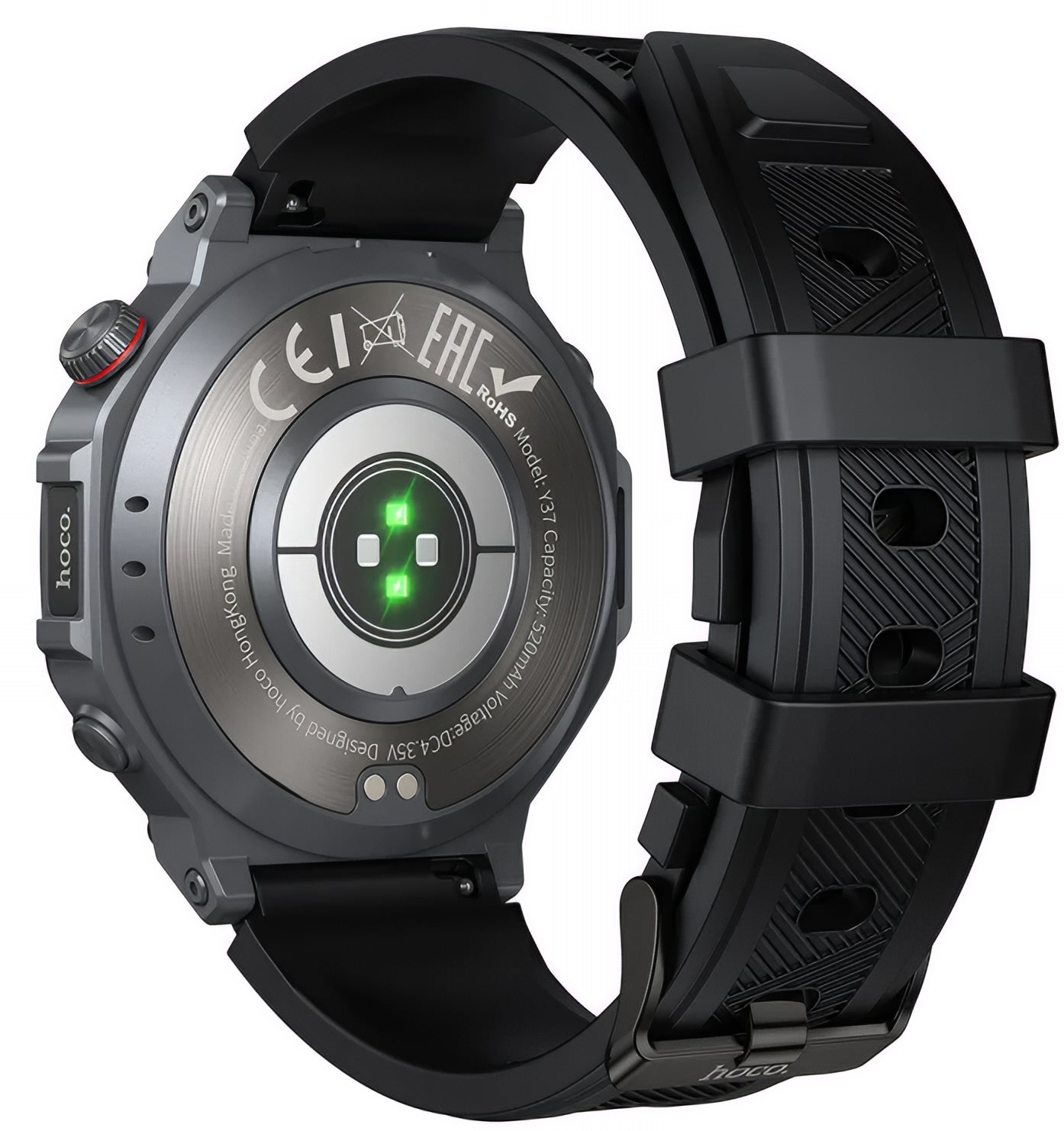 Smartwatch HOCO Y37 Call, Svart