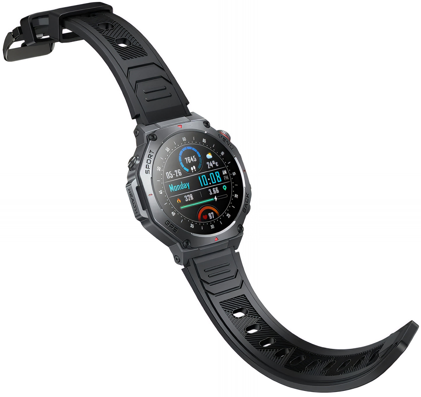 Smartwatch HOCO Y37 Call, Svart