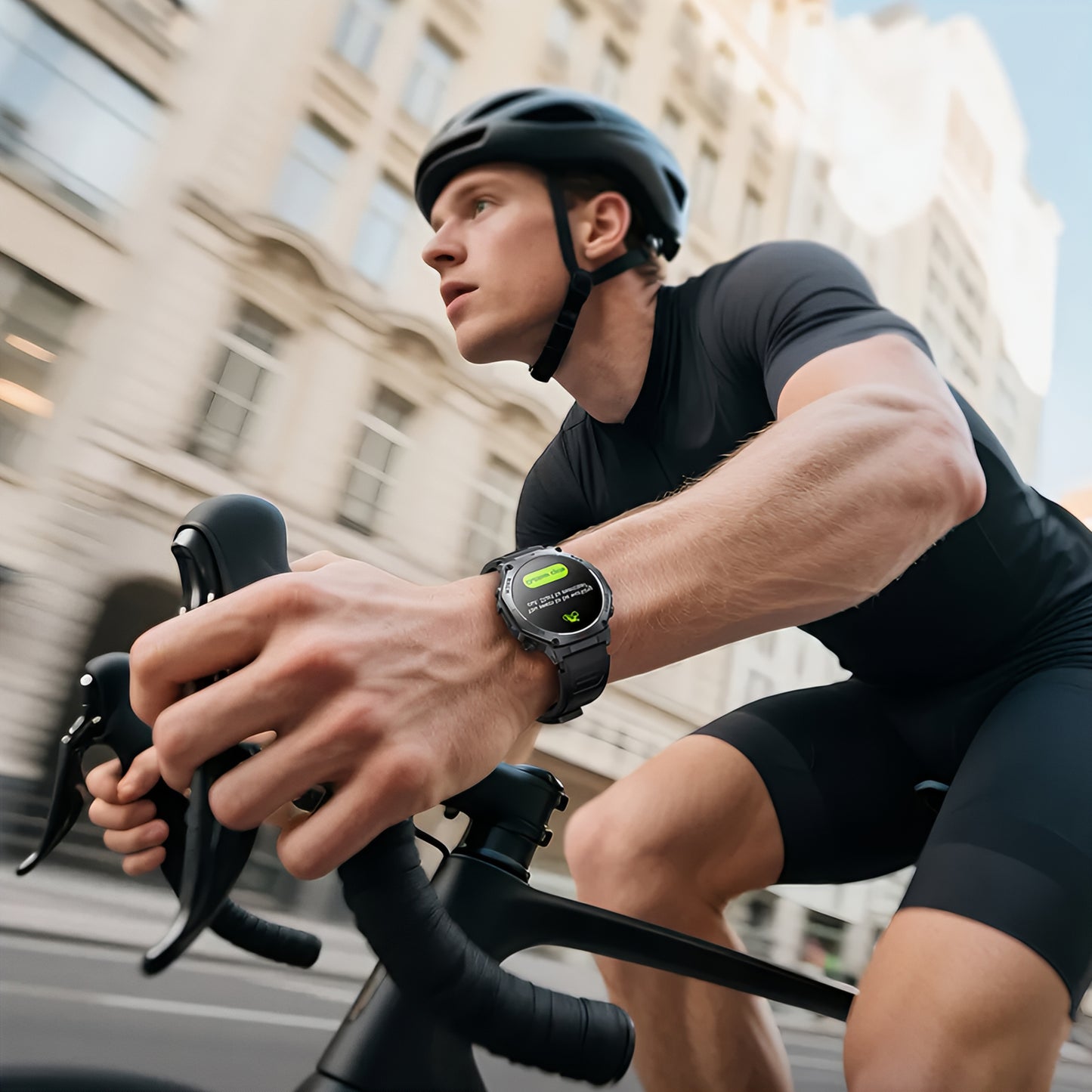 Smartwatch HOCO Y37 Call, Svart