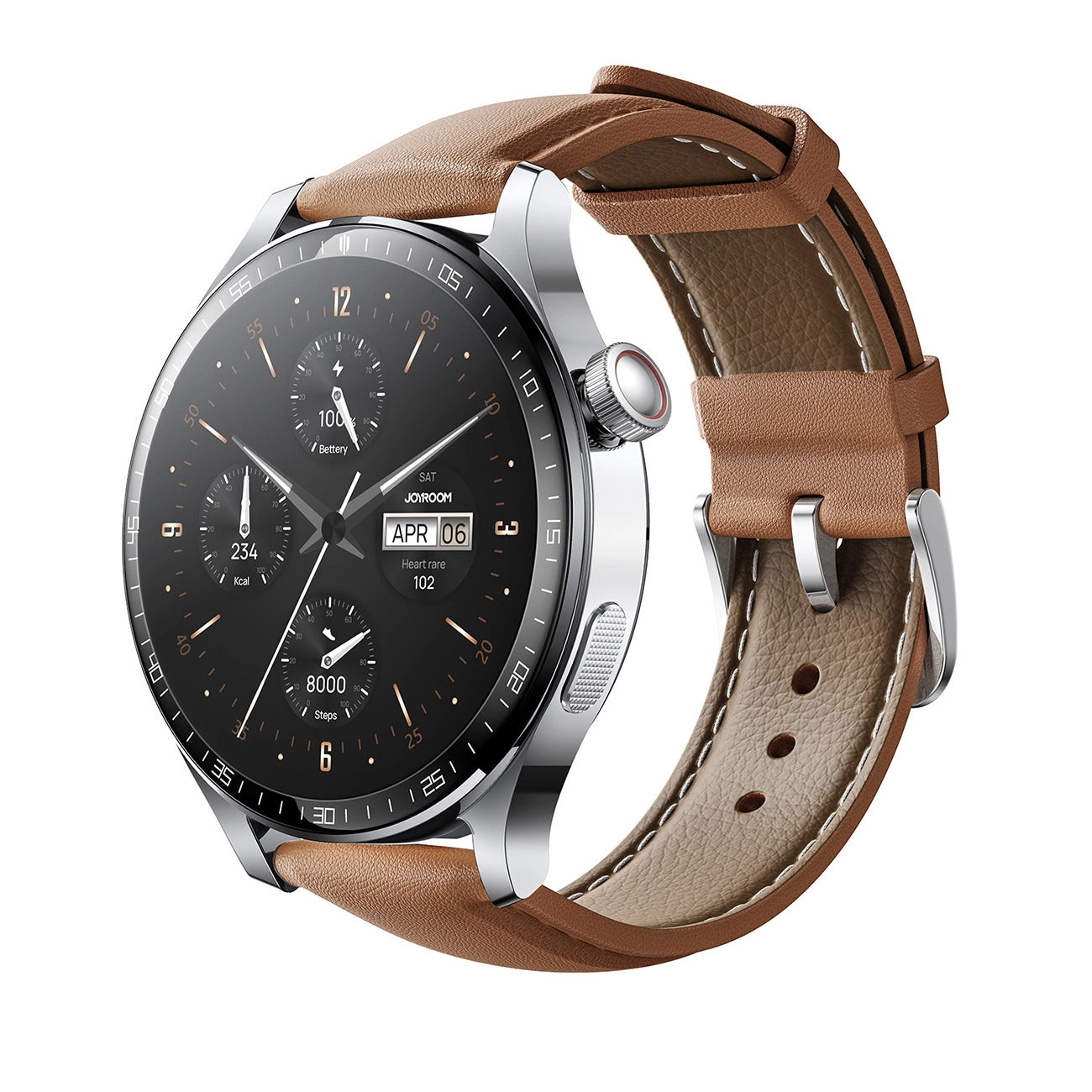 Smartwatch Joyroom JR-FC2 Pro Call, Sølv