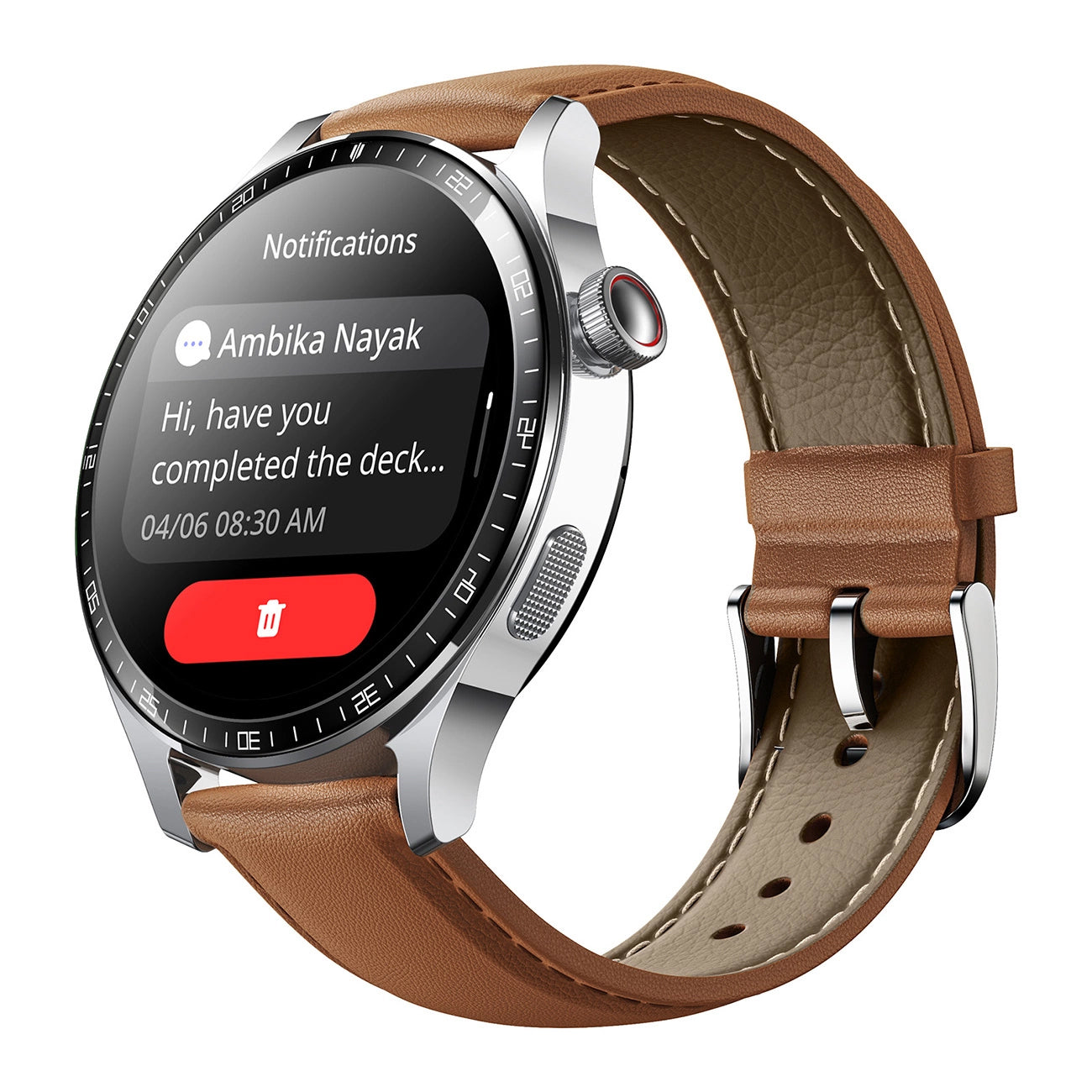 Smartwatch Joyroom JR-FC2 Pro Call, Sølv