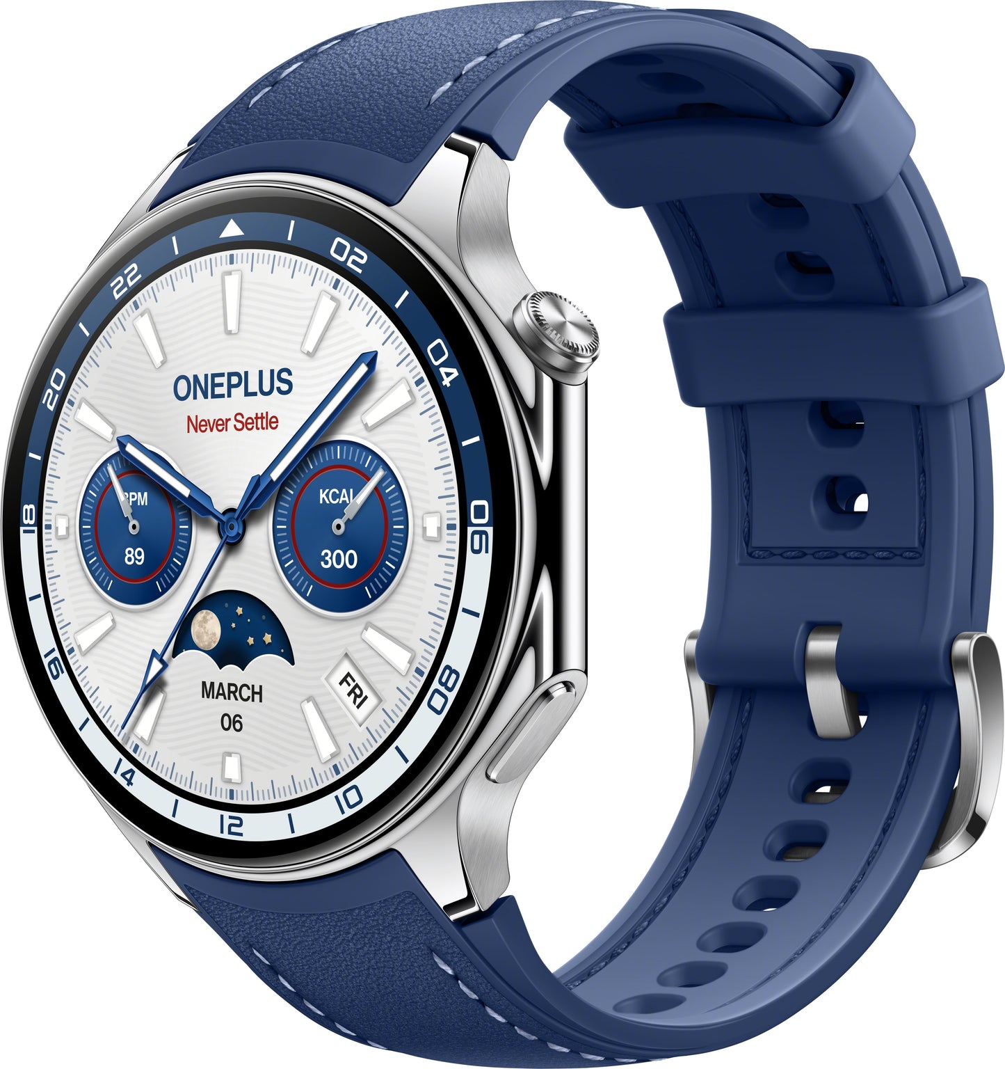 OnePlus Watch 2 smartklokke, blå 