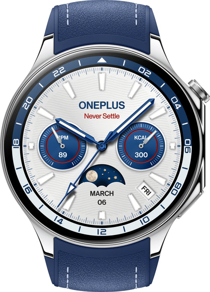 OnePlus Watch 2 smartklokke, blå 