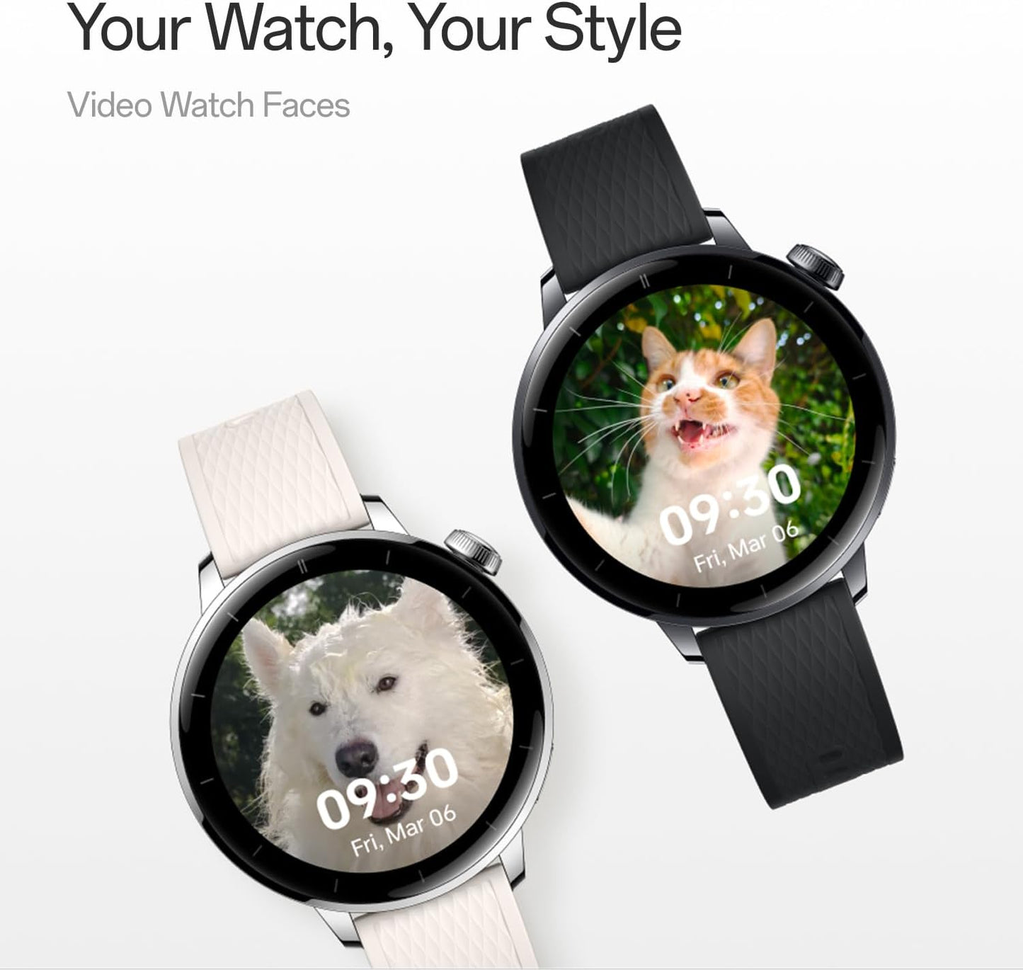 Smartwatch OnePlus Watch 3, 43mm, Sølv 5491100422