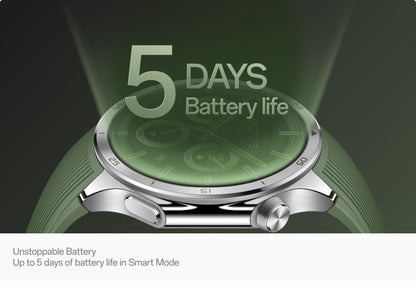 Smartwatch OnePlus Watch 3, 46mm, Svart 5491100340