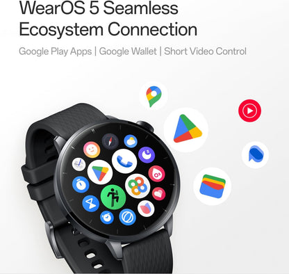 Smartklokke OnePlus Watch 3, 43mm, Svart 5491100421