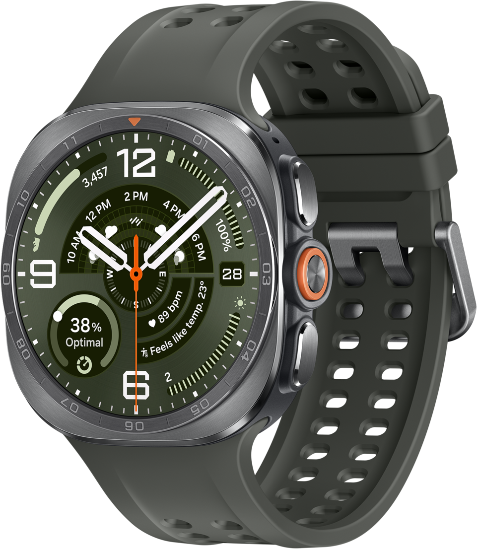 Smartklokke Samsung Galaxy Watch Ultra 2, 47mm, LTE, Sølv SM-L715FZSAEUE