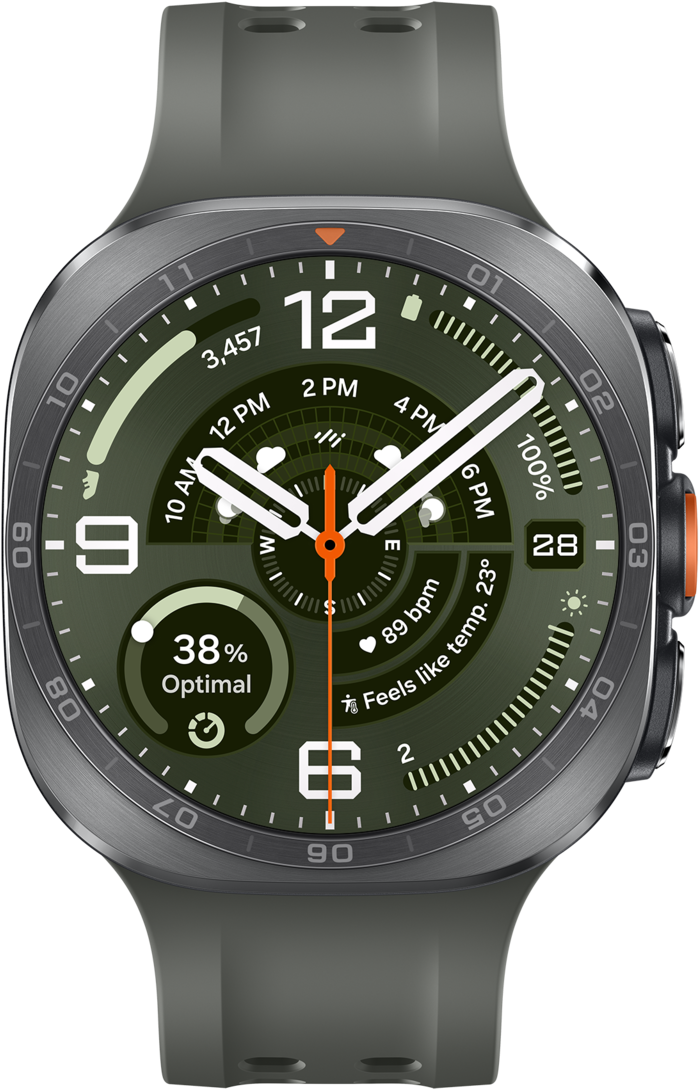 Smartklokke Samsung Galaxy Watch Ultra 2, 47mm, LTE, Sølv SM-L715FZSAEUE
