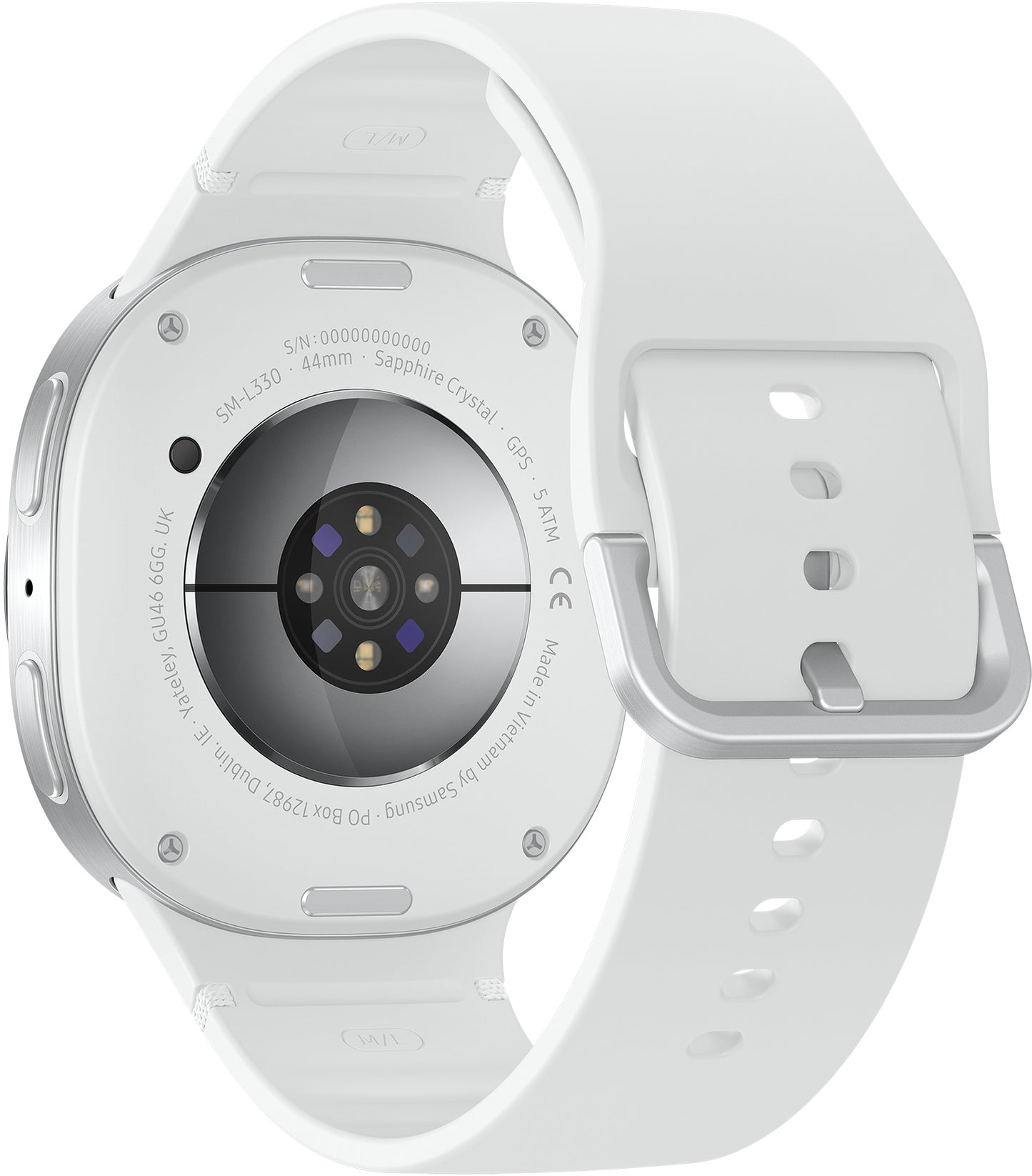 Smartklokke Samsung Galaxy Watch8, 44mm, LTE, Sølv SM-L335FZSAEUE