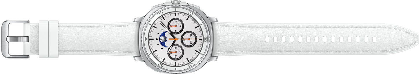 Smartwatch Samsung Galaxy Watch8 Classic, 46mm, BT, Hvit SM-L500NZWAEUE