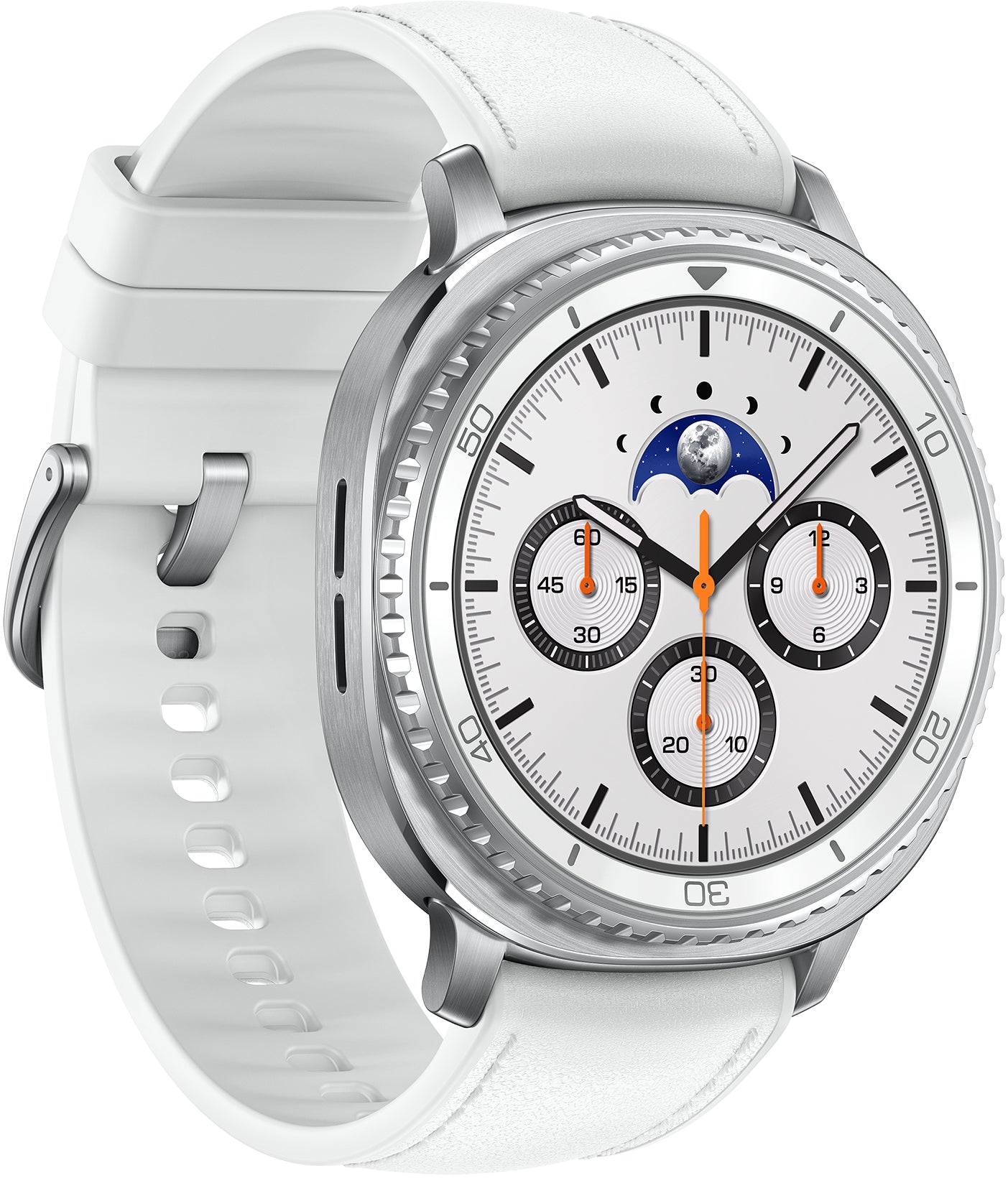 Smartwatch Samsung Galaxy Watch8 Classic, 46mm, BT, Hvit SM-L500NZWAEUE