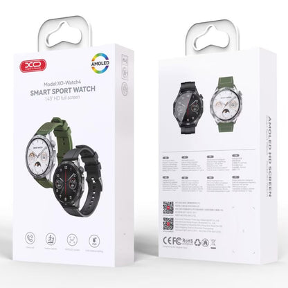 Smartklokke XO Design 4, svart 