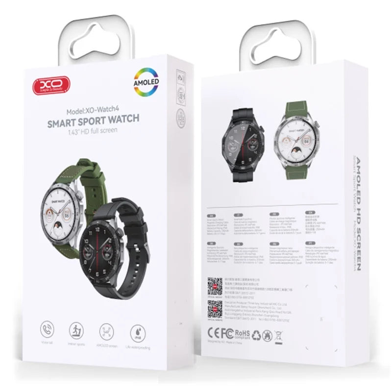 Smartklokke XO Design 4, grønn 