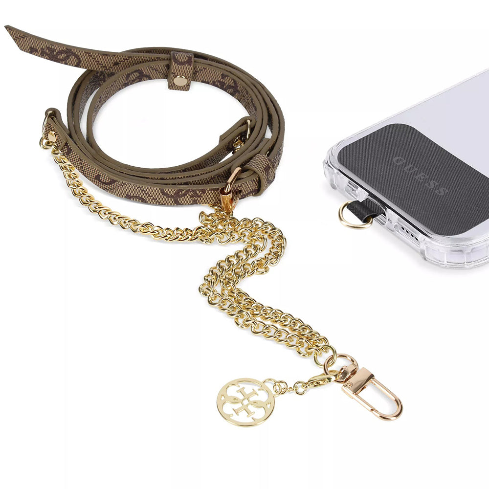 Telefonreim Guess 4G Chain CBDY, Brun