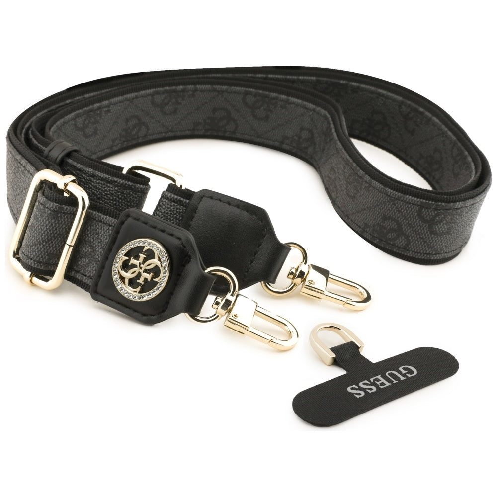 Snor Telefon Guess 4G Strass Metal Logo, Svart