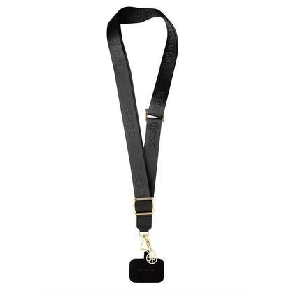 Guess Link Snap Telefon Snor, Svart