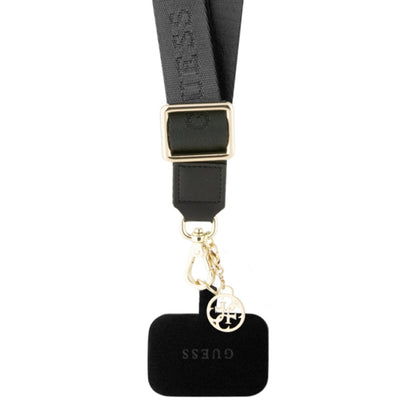 Guess Link Snap Telefon Snor, Svart