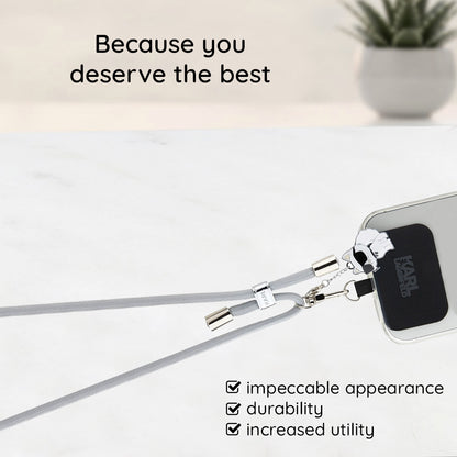 Telefonsnor Karl Lagerfeld Choupette, Grå