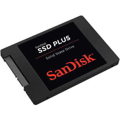 Solid State Drive (SSD) SanDisk Plus, 240GB, 2,5 tommer, SATA III SDSSDA-240G-G26