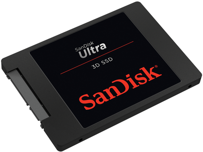 Solid State Drive (SSD) SanDisk Ultra 3D, 4TB, 2.5 tommer, SATA III SDSSDH3-4T00-G26