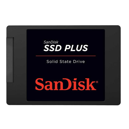Solid State Drive (SSD) SanDisk Plus, 240GB, 2,5 tommer, SATA III SDSSDA-240G-G26