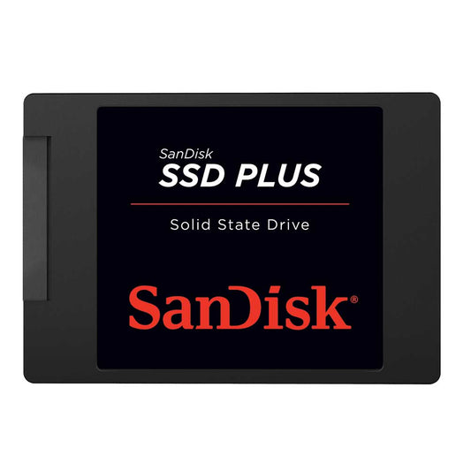 Solid State Drive (SSD) SanDisk Plus, 240GB, 2,5 tommer, SATA III SDSSDA-240G-G26