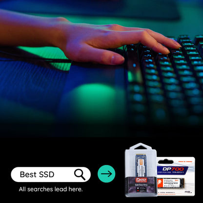 Solid State Drive (SSD) Dato DP330, NVME M.2 2230, PCIE Gen3x4, 2TB, Svart DP330SSD-2TB