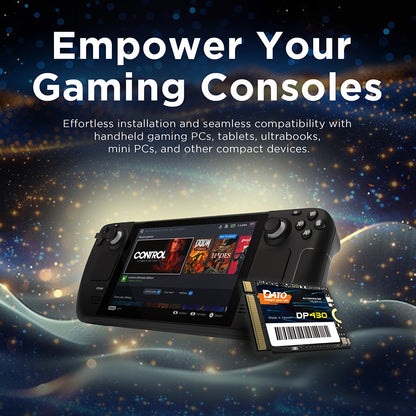 Solid State Drive (SSD) Dato DP430, NVME M.2 2230, PCIE Gen4x4, 1TB, Svart DP430SSD-1TB