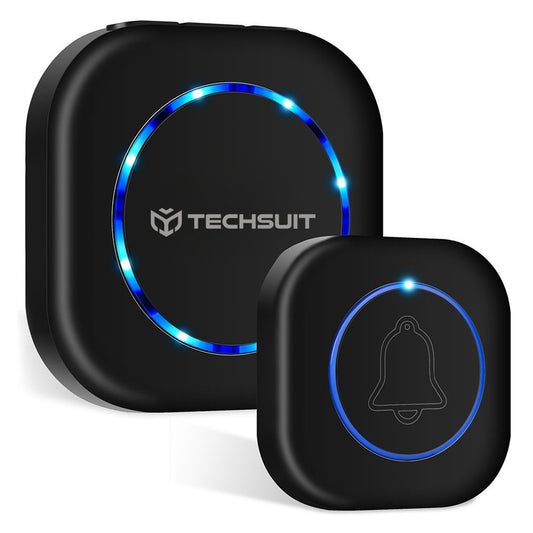 Techsuit SU1 dørklokke, svart