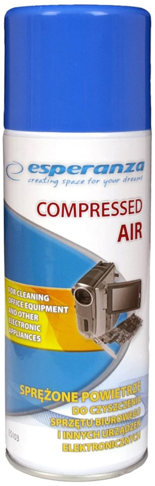 Spray med trykkluft Esperanza ES103, 400ml