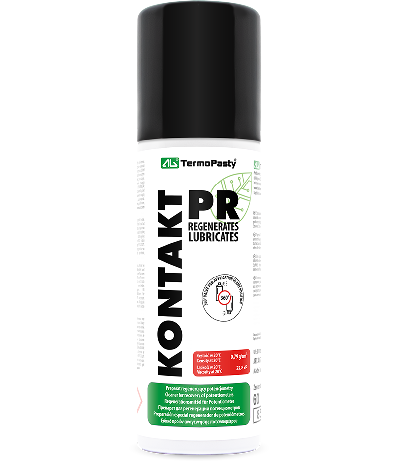 Rengjøringsspray AG Termopasty Kontact PR, 300ml ART.AGT-008